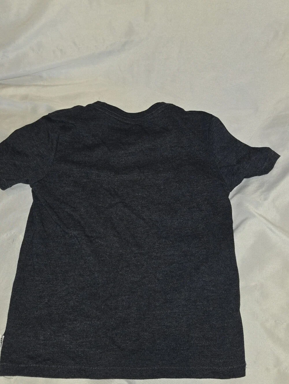 GAP Marvel Boy's Grey Kids Tee with Red White Blue Captain America Shield Small